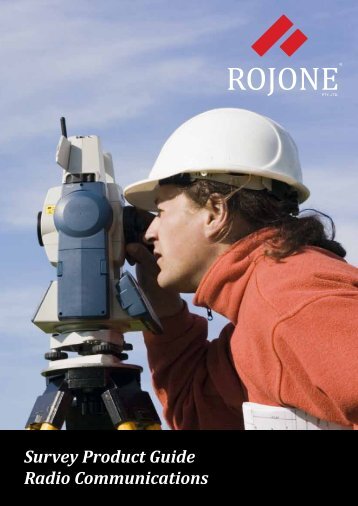 Survey Product Guide Radio Communications - Rojone