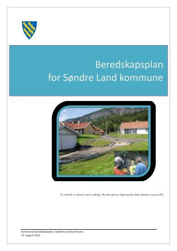 Beredskapsplanen - SÃ¸ndre Land kommune