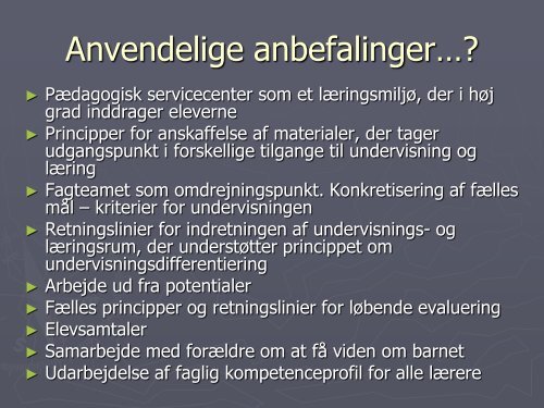 Slides 3. del - mitBUF.dk