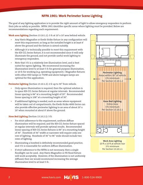 NFPA 1901 Lighting Applications Guide