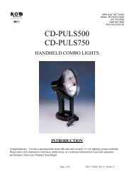 CD-PULSAR 500-750 Handheld Combo Lights - Lighting Solutions