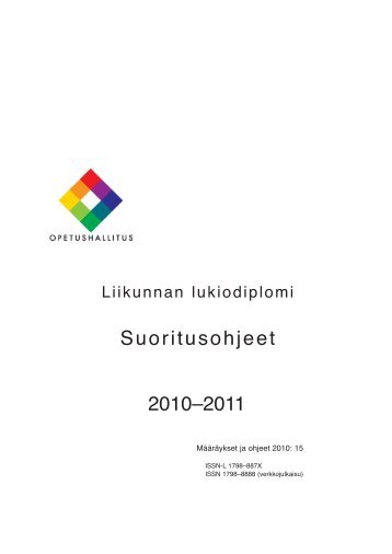 Suoritusohjeet - Edu.fi