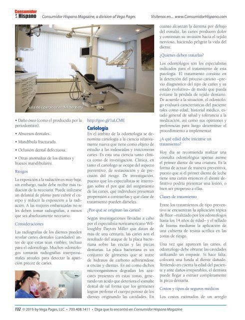 Consumidor Hispano Magazine - Abril, 2015