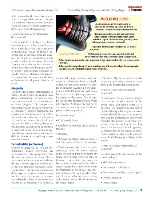 Consumidor Hispano Magazine - Abril, 2015
