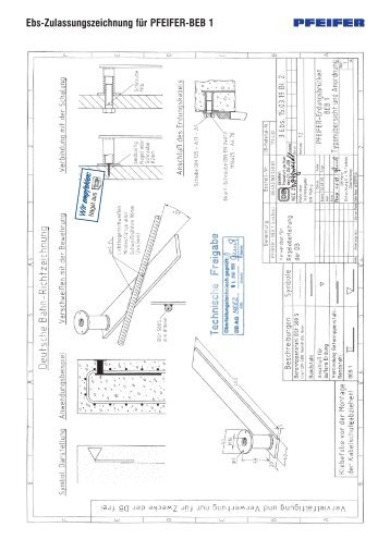 Ebs-Zulassungszeichnung fÃ¼r PFEIFER-BEB 1