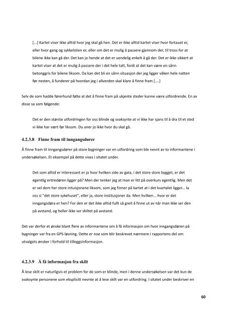 Geodata tilpasset GPS for synshemmede (PDF) - MediaLT