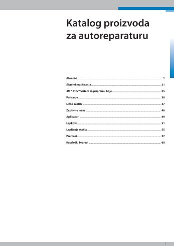 Katalog proizvoda za autoreparaturu