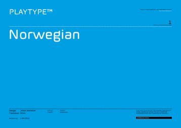 Norwegian - Playtype