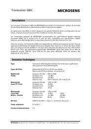 MICROSENS - TETRADIS
