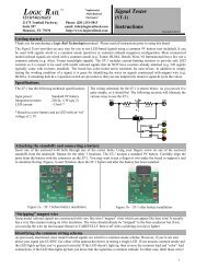 Signal Tester - Logic Rail Technologies
