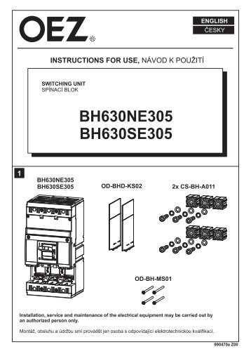 BH630NE305 BH630SE305 - OEZ