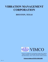 Engineering binder - Vibration Management Corporation