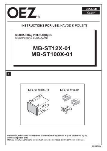 MB-ST12X-01 MB-ST100X-01 - OEZ