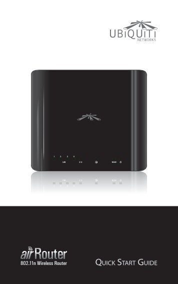 AirRouter Quick Start Guide - Ubiquiti Networks