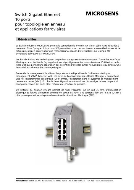 MICROSENS