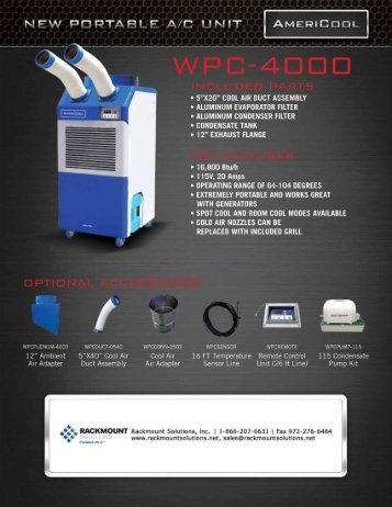Download WPC-4000 Brochure - Rackmount Solutions