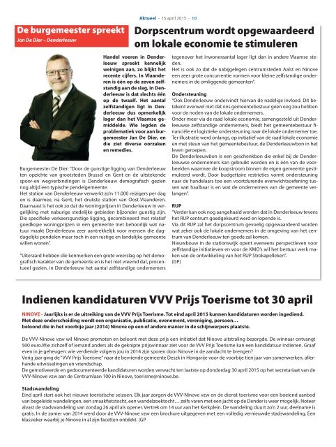 Editie Ninove 15 april 2015