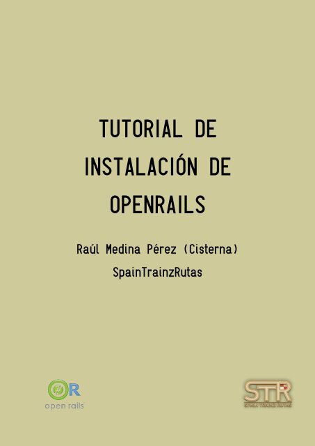 TUTORIAL DE INSTALACIÓN DE OPENRAILS