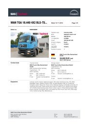 MAN TGA 18.440 4X2 BLS-TS... State 29 10 2012 -  MAN TopUsed