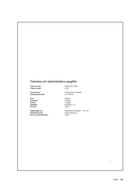 UV Rapport 2011:26. Arkeologiska undersÃ¶kningar ... - arkeologiuv.se