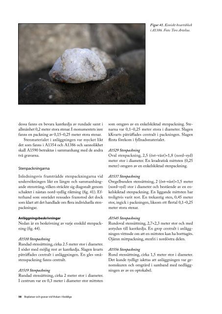 UV Rapport 2011:26. Arkeologiska undersÃ¶kningar ... - arkeologiuv.se
