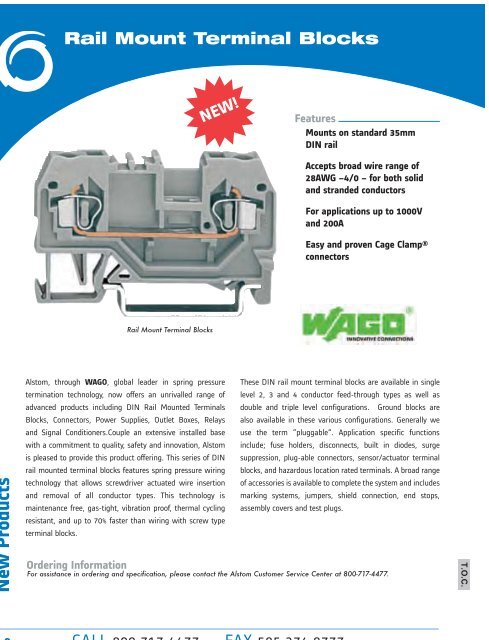 2008 ALSTOM Signaling Products Catalog