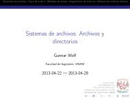 Sistemas de archivos: Archivos y directorios - Acerca de este material