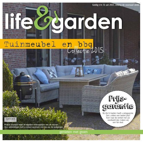 Life&garden tuinmeubel en bbq catalogus