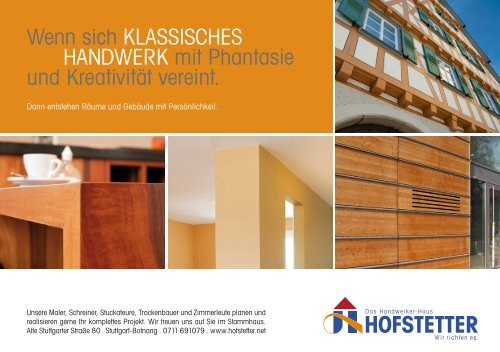 IMMOBILIENMARKTBERICHT 2015 - Stuttgart, Esslingen, Sindelfingen/Böblingen, Waiblingen