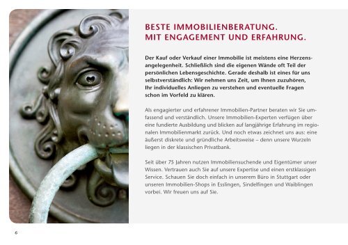 IMMOBILIENMARKTBERICHT 2015 - Stuttgart, Esslingen, Sindelfingen/Böblingen, Waiblingen