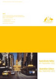 Australische Kultur Australian Culture - Australische Botschaft