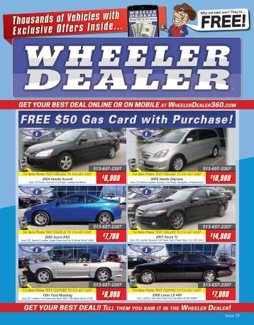 Wheeler Dealer 16-2015