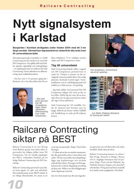 SWE - Railcare