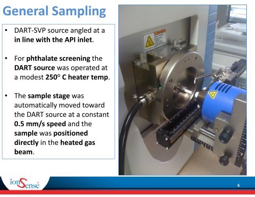 Food Packaging: Strategies for Rapid Phthalate ... - IonSense