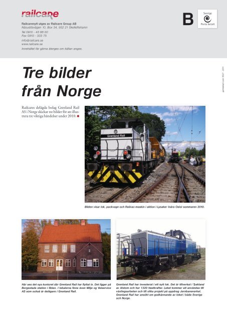 Railcare nyt 2011 (SWE)