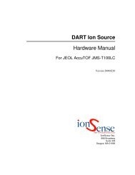 DART Hardware Manual - IonSense