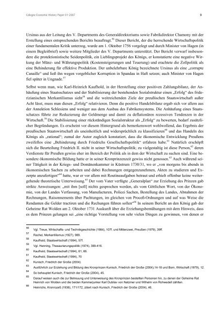 Cologne Economic History Paper 01-2007 - Seminar fÃ¼r Wirtschafts ...