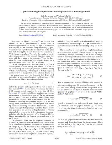 Optical and magneto-optical far-infrared properties  of bilayer graphene