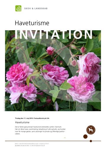 Haveturisme - FAGUS