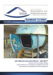 KRGB Rundbrief 2015 / 1