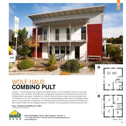 Wolf Haus Combino Pult