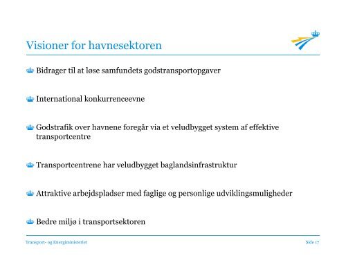 Dansk havnestrategi 2025 - Danske Havne