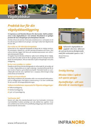 Vägskyddskur - Infranord.se