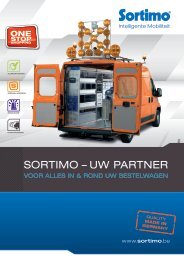 SORTIMO – UW PARTNER voor alles in en rond uw bestelwagen