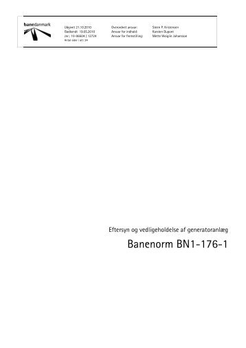 Banenorm BN1-176-1 - Banedanmark