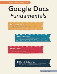 Google Docs Fundamentals