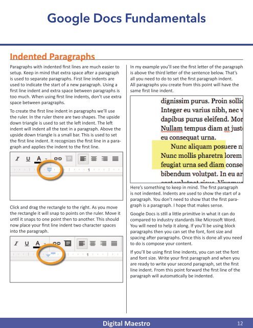 Google Docs Fundamentals