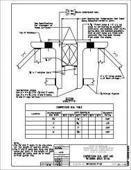 compression seal table section compression seal joint and retaining ...