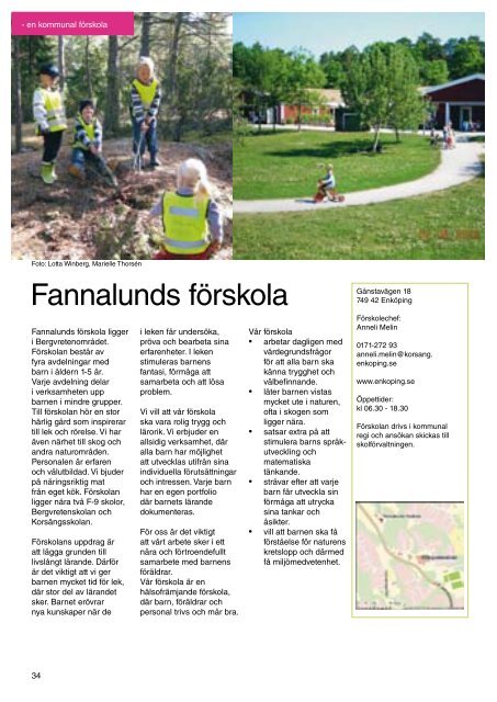 Förskolor och skolor - Enköping