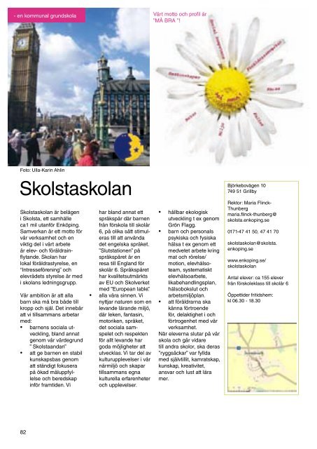 Förskolor och skolor - Enköping